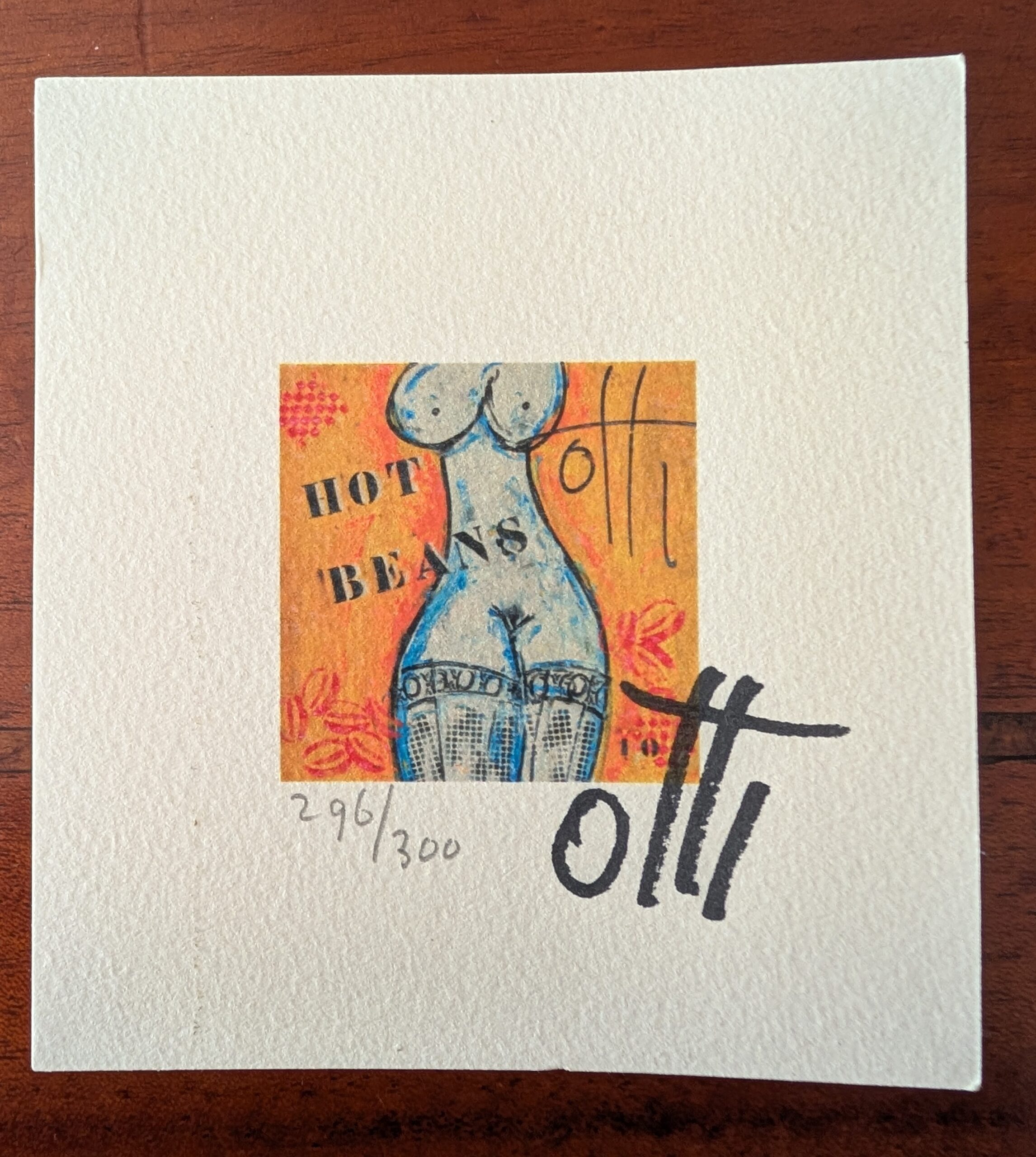 Otti — Hot Beans kunstprint (genummerd)